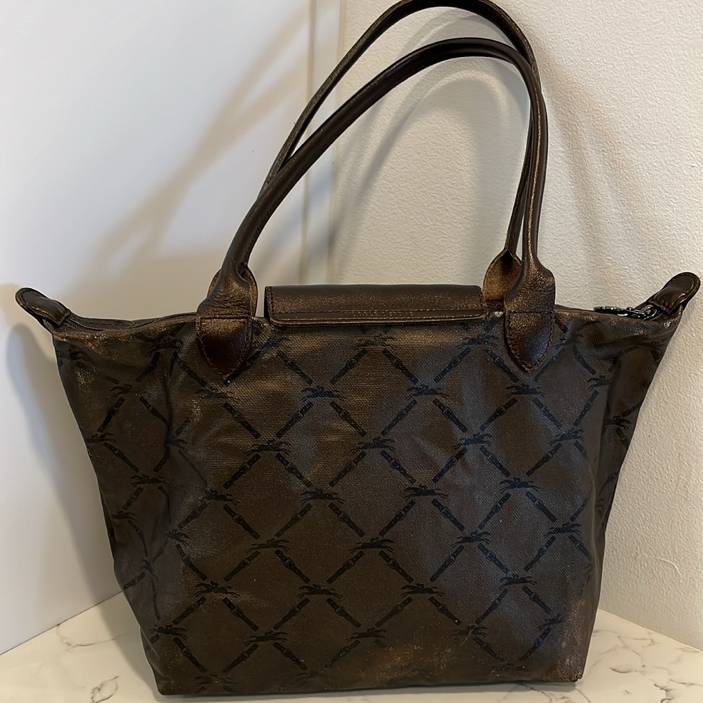 Longchamp coated canvas tote - Picture 2 of 9